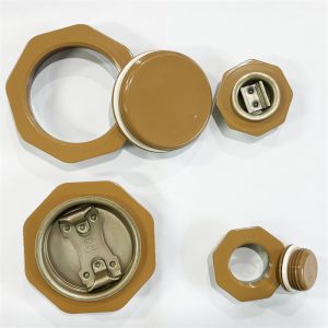 Steel Barrel Spare Parts Steel Oil Cap Flange Steel Drum Closure/Bung